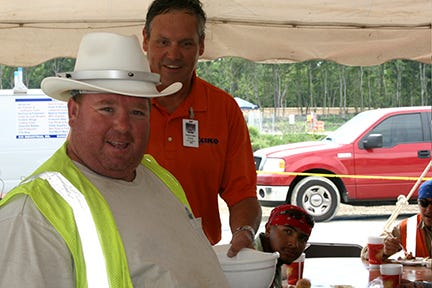 Worker Lunch Close Up Image