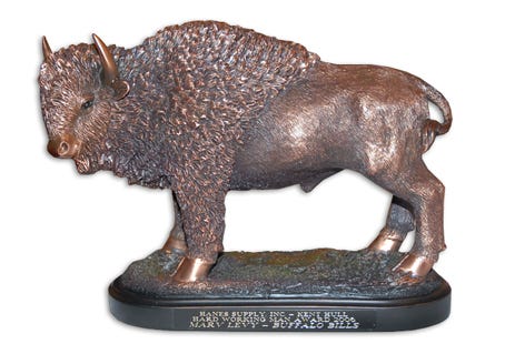 Hard Working Man 2006 Bronze Buffalo