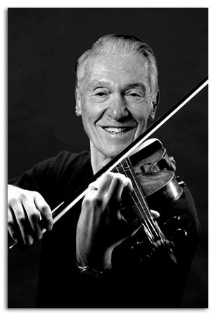 Merv Levy Playing Violin