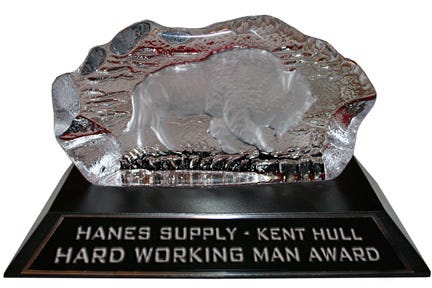 Hard Working Man 2009 Glass Buffalo