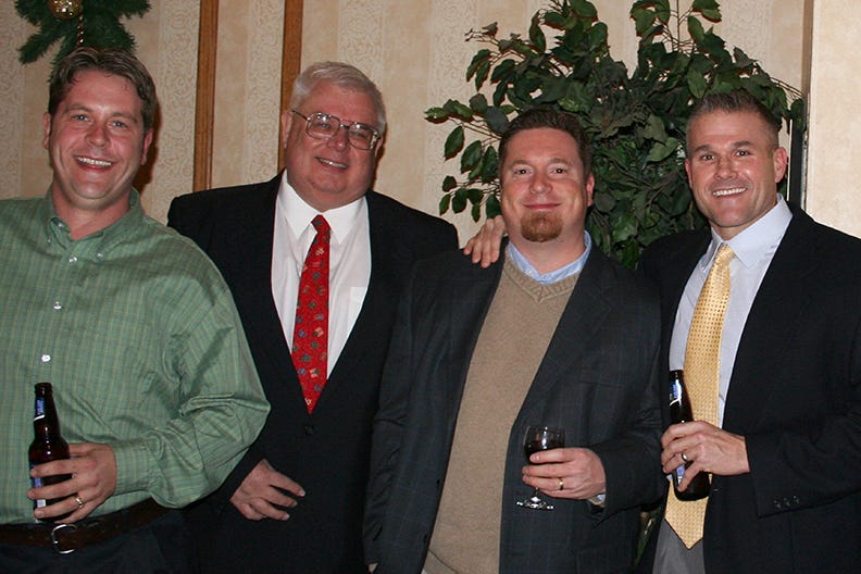 Ryan Caldwell, Tony Tresco and Dick Streicher