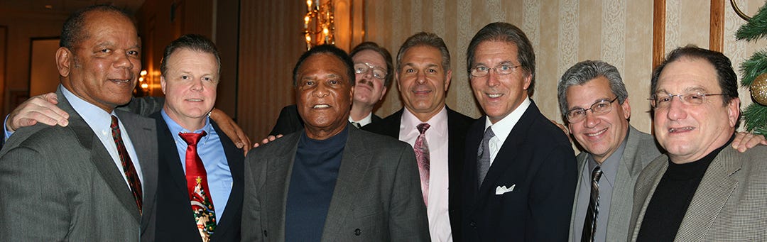 George Butch, Bill Hanes, Booker Edgerson and Former Bills Players