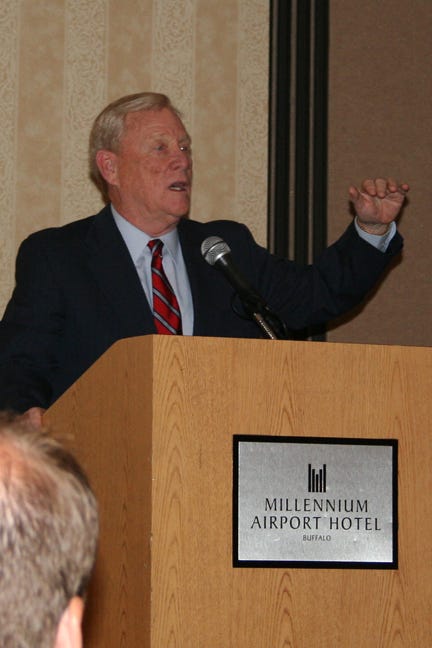 Bill Polian at Podium