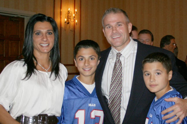 Dick Streicher with his Family