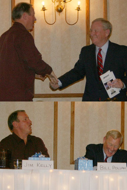 Jim Kelly and Bill Polian