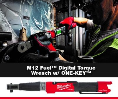 Milwaukee M12 Fuel Digital Torque Wrench with One-Key