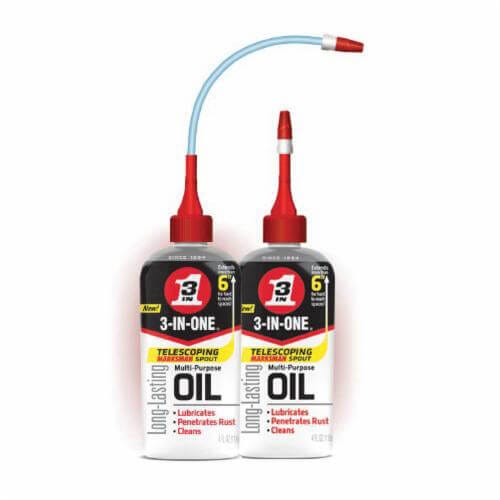 WD-40® 3-in-One® 100703 Multi-Purpose Oil with Telescoping Spout