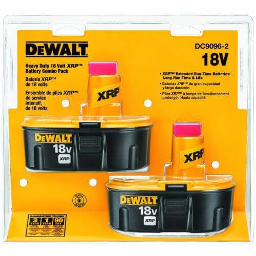 DeWALT XRP DC9096 2 Battery Combo Pack