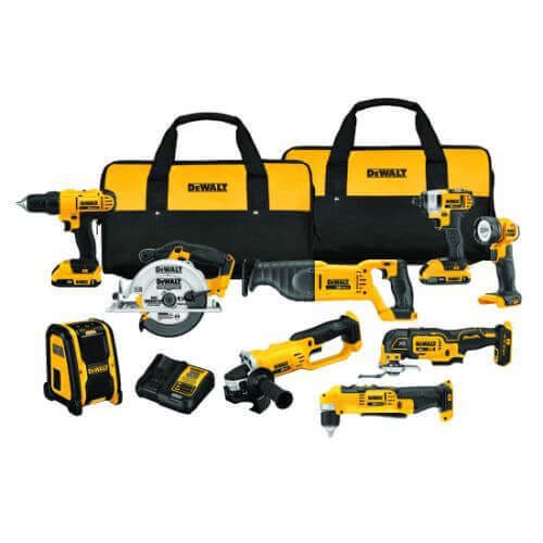 DeWALT 20V MAX DCK940D2 9 Tool Kit