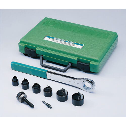 Greenlee battery knockout online set